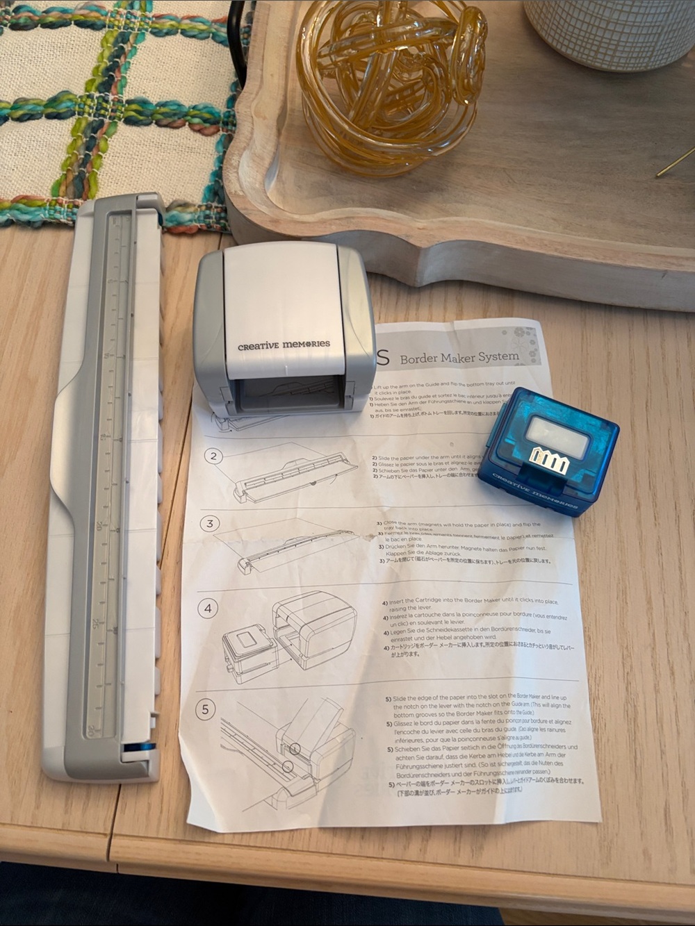 Creative Memories Border Maker System with 1 cartridge